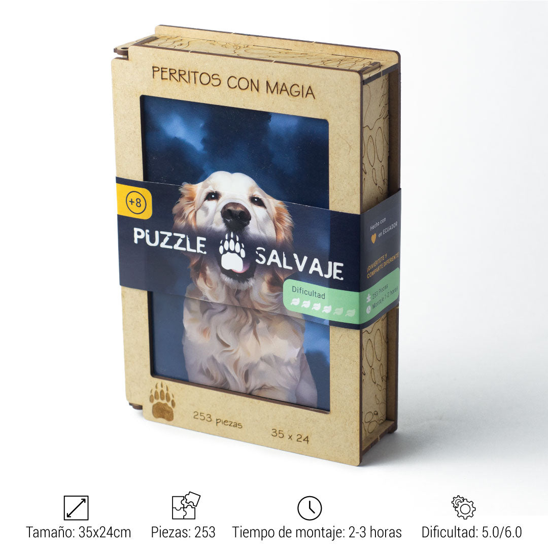 Golden Retriever + Base GRATIS + Soporte GRATIS