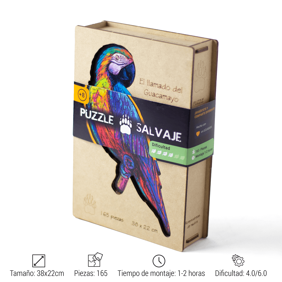 Guacamayo + Base GRATIS + Soporte GRATIS