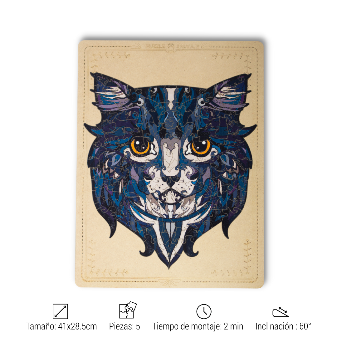Marco Gato (No incluye rompecabezas)