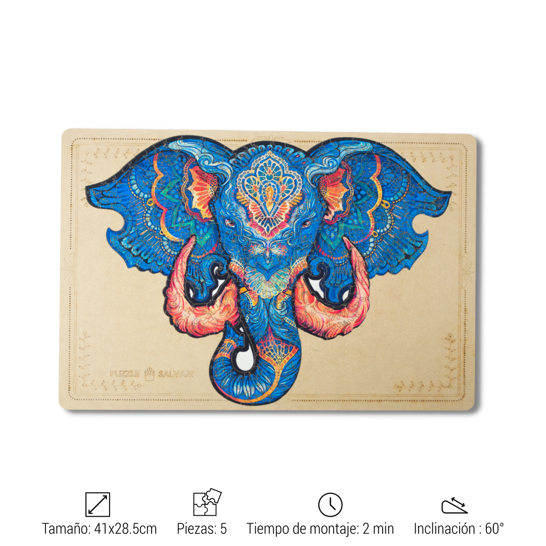 MARCO ELEFANTE (No incluye rompecabezas)