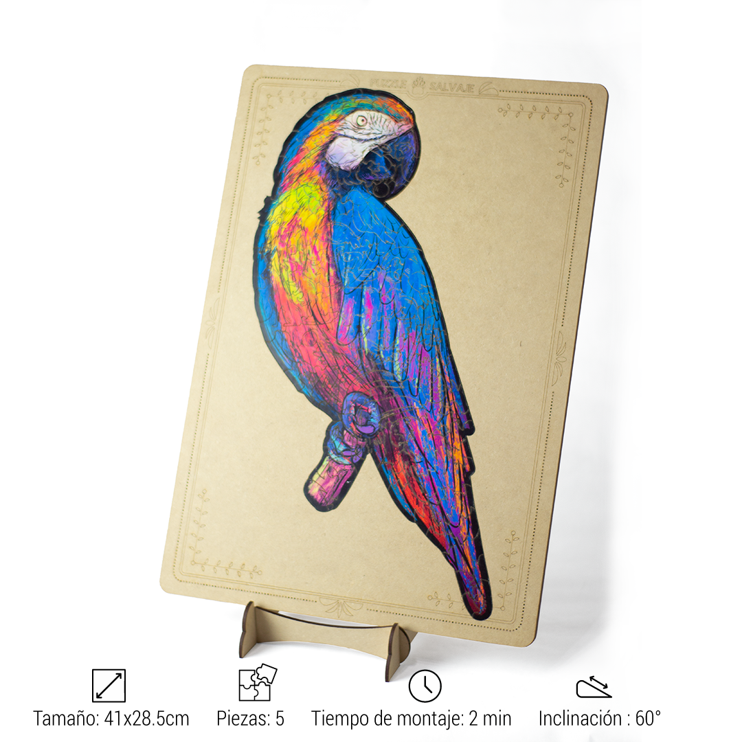 Guacamayo + Base GRATIS + Soporte GRATIS