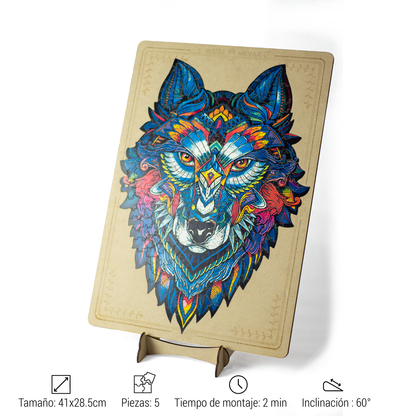 Lobo + Base GRATIS + Soporte GRATIS